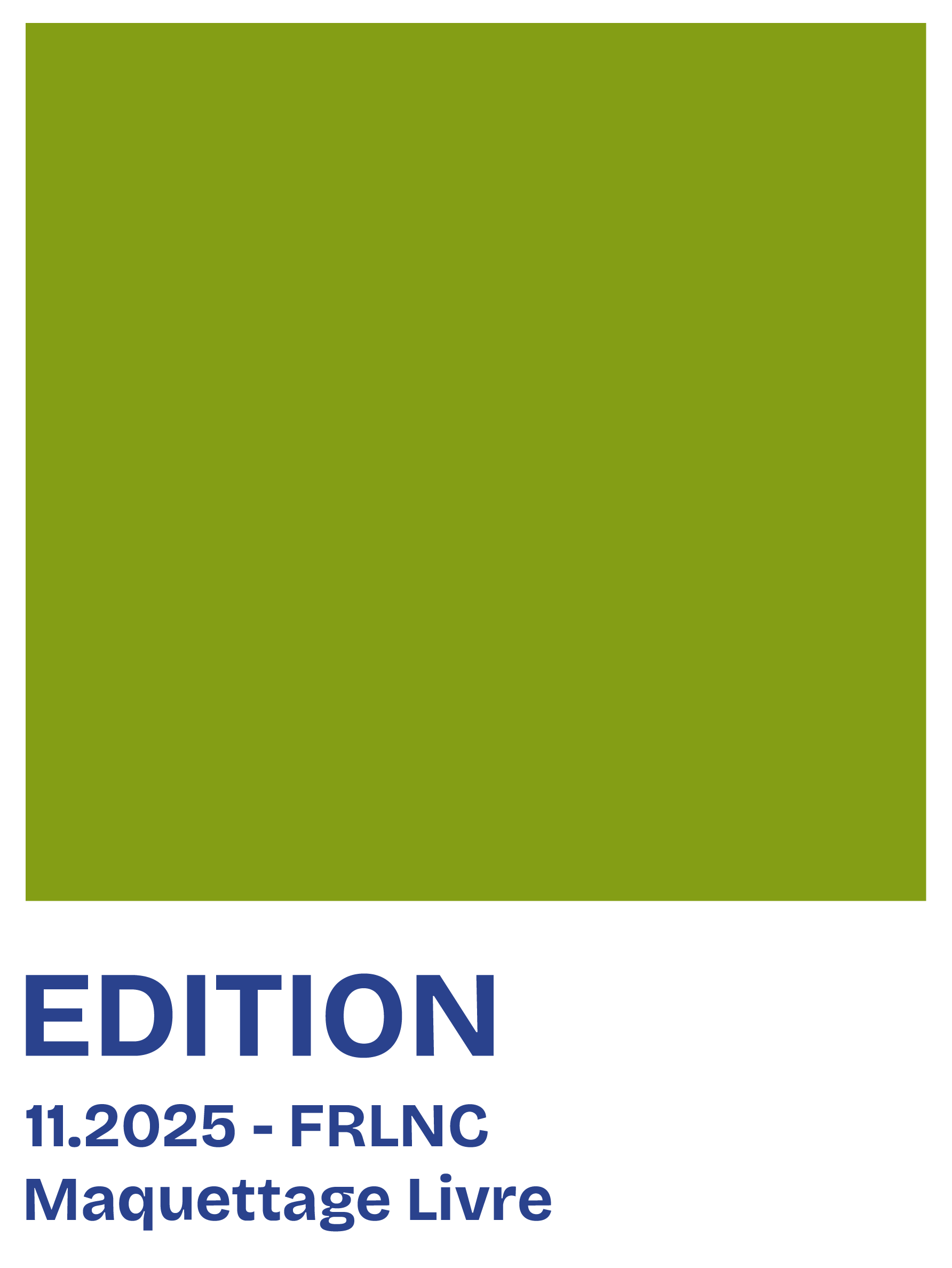 EDITION MAQUETTAGE